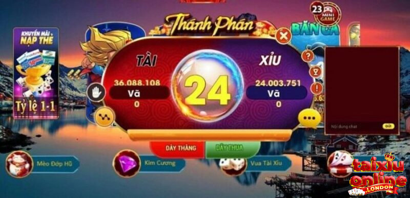 Soi cầu Tài Xỉu online qua chuỗi kết quả theo thời gian thực