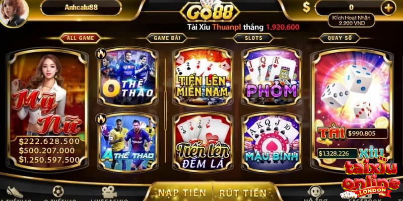 Đánh giá điểm mạnh của cổng game Tài Xỉu Go88