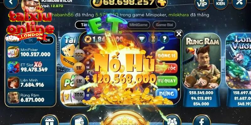 Tìm hiểu game tài xỉu nổ hũ